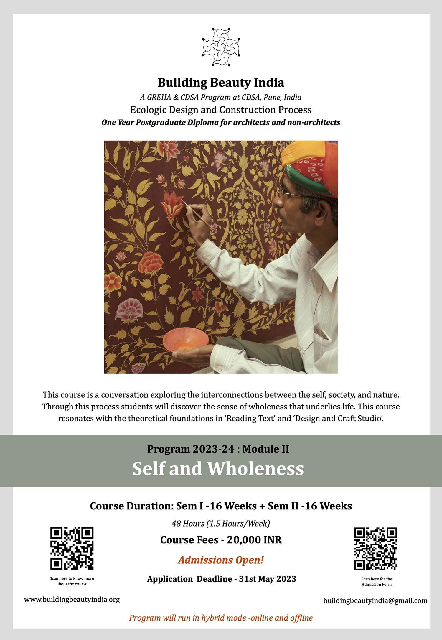BBI Poster - Self and Wholeness